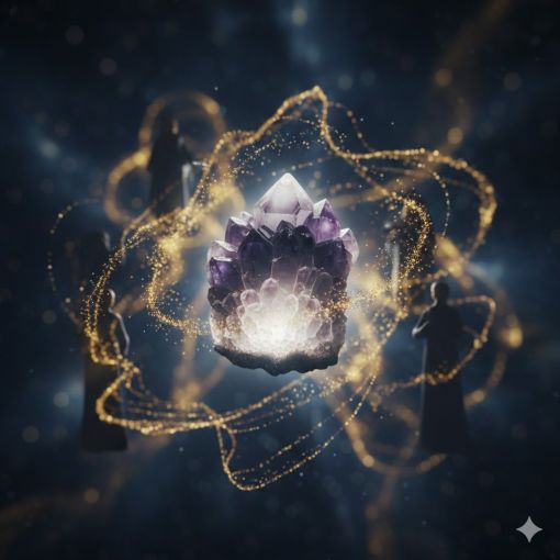 Mistik Fal Dünyası Mistik Arşiv - Altın Halkalar İçinde Mor Kristal, Kadim Fal Bilgileri ve 12 Yıllık Spiritüel Rehberlik Kütüphanesi